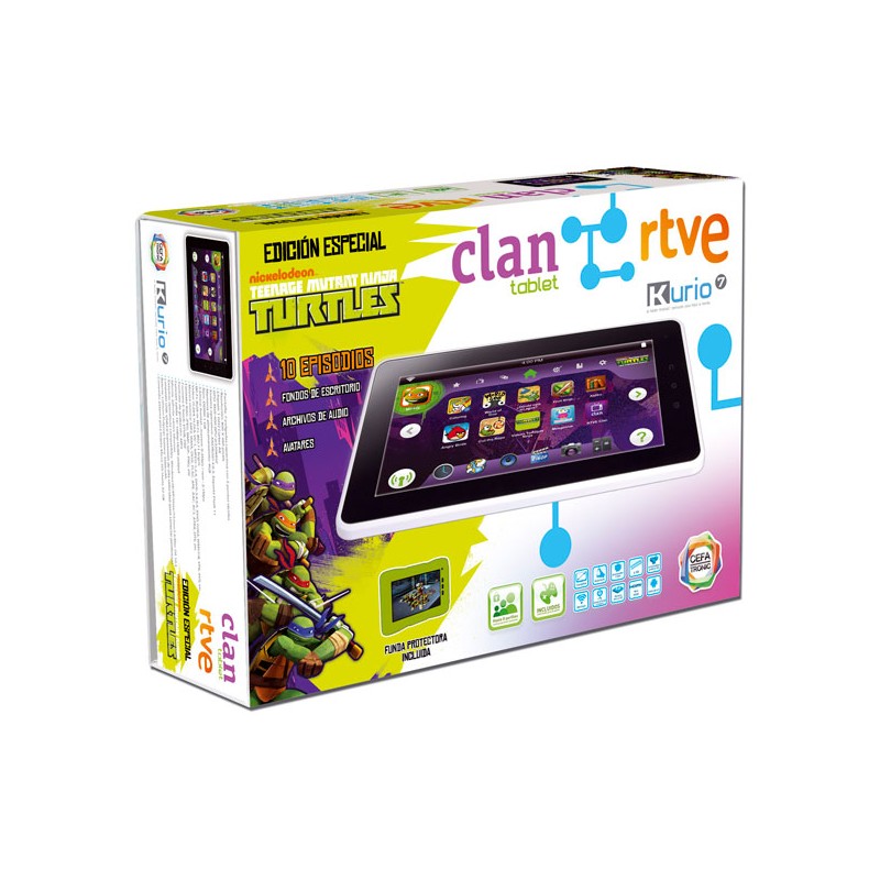 TABLET CLAN TORTUGAS NINJA