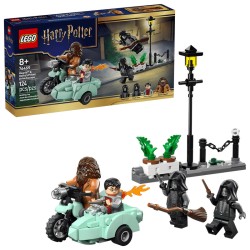 HARRY POTTER HAGRID Y HARRY HUIDA DE PRIVET DRIVE