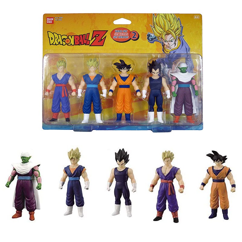 DRAGON BALL SET DE 5 HEROES VE