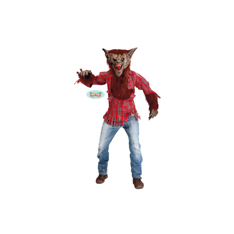 DISFRAZ ADULTO LOBO TALLA UNICA