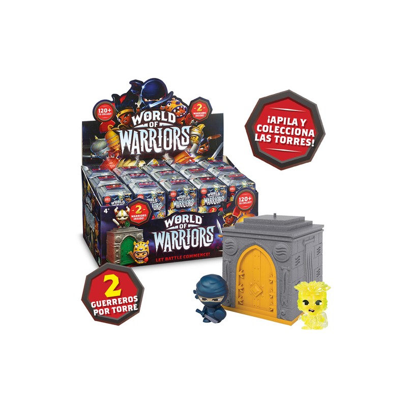 WORLD WARRIORS DISPLAY 30 TORRES+2 FIG