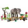 ELEFANTE CON CUIDADORA