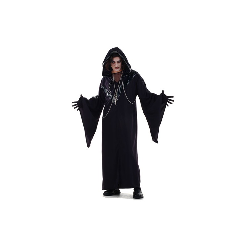 DISFRAZ ADULTO GOTICO NEGRO (TALLA M)