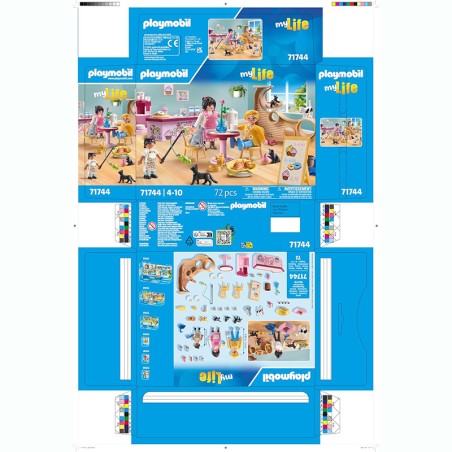 MY LIFE CAFETERIA PARA GATOS