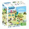 JUNIOR AVENTURA EN LA GRANJA CON TRACTOR REMOLQUE Y ANIMALES
