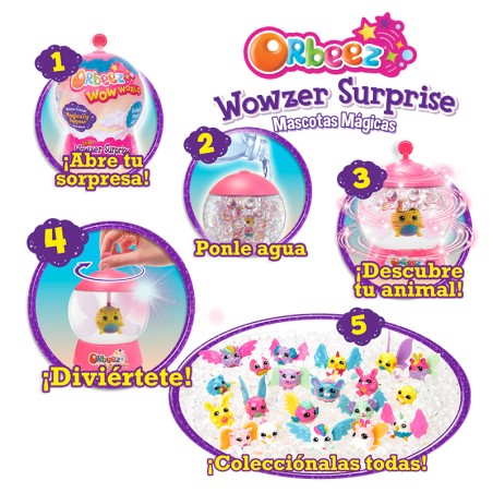 ORBEEZ WOWZER SURPRISE MASCOTA