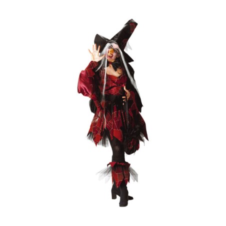 DISFRAZ AD. BRUJA ROJA