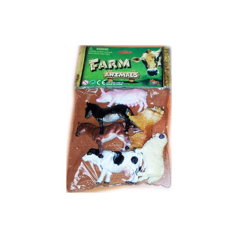 ANIMALES DE GRANJA EN BOLSA