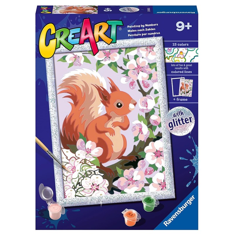 CREART SERIE D CLASSIC ARDILLA CON FLORES