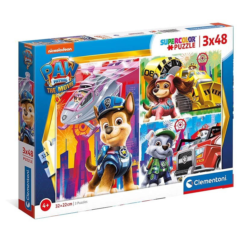 PUZZLE 3X48 PAW PATROL THE MOV