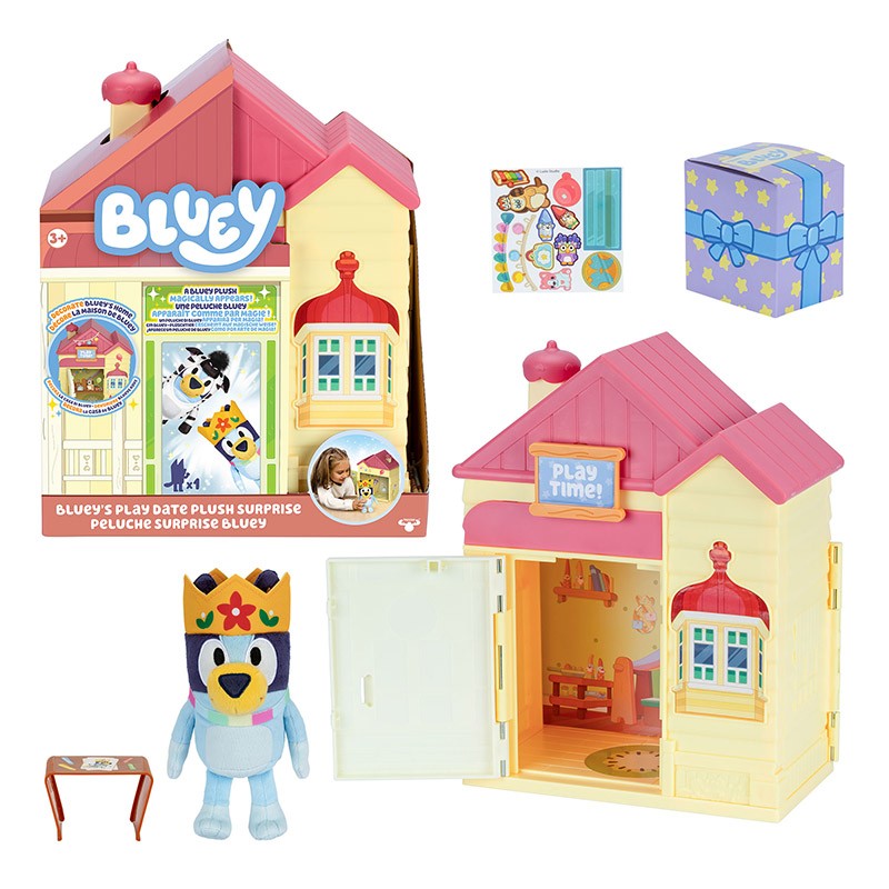 BLUEY PLAY DATE PLUSH SURPRISE