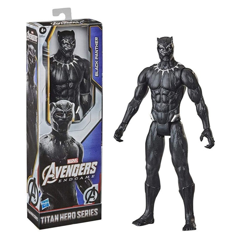 AVENGERS FIGURA TITAN BLACK PANTHER