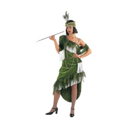 DISFRAZ CHARLESTON VERDE T.M