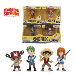 FIGURA METAL ONE PIECE 7 cm.4 STDOS.