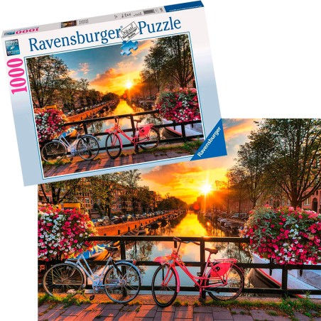 PUZZLE 1000P BICICLETAS EN AMS