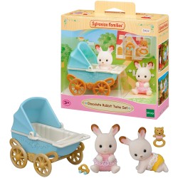 SYLVANIAN SET GEMELAR CABE Y BREEZE CHOC