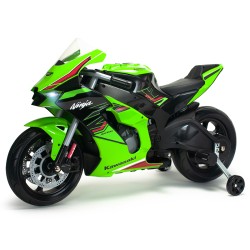 MOTO KAWASAKI NINJA 12V VERDE