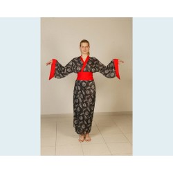 DISFRAZ ADULTO GEISHA JAPONESA TALLA UNICA