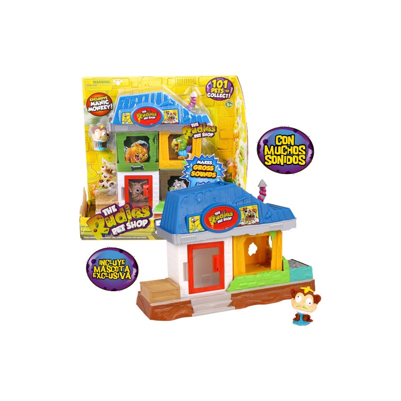 THE RUDIES MINI PLAYSET + 1 MASCOTA EXCLUSIVA