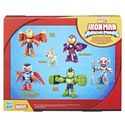 AVENGERS IRON MAN AND HIS AWESONE FRIENDS PACK VENGADORES BLINDADOS