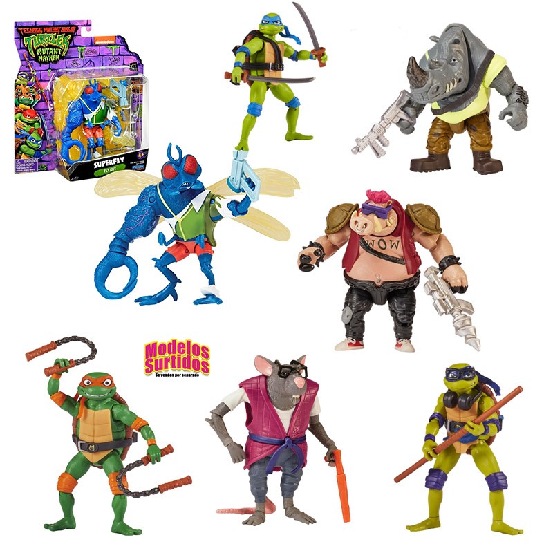 TORTUGAS NINJA FIGURAS BASICAS