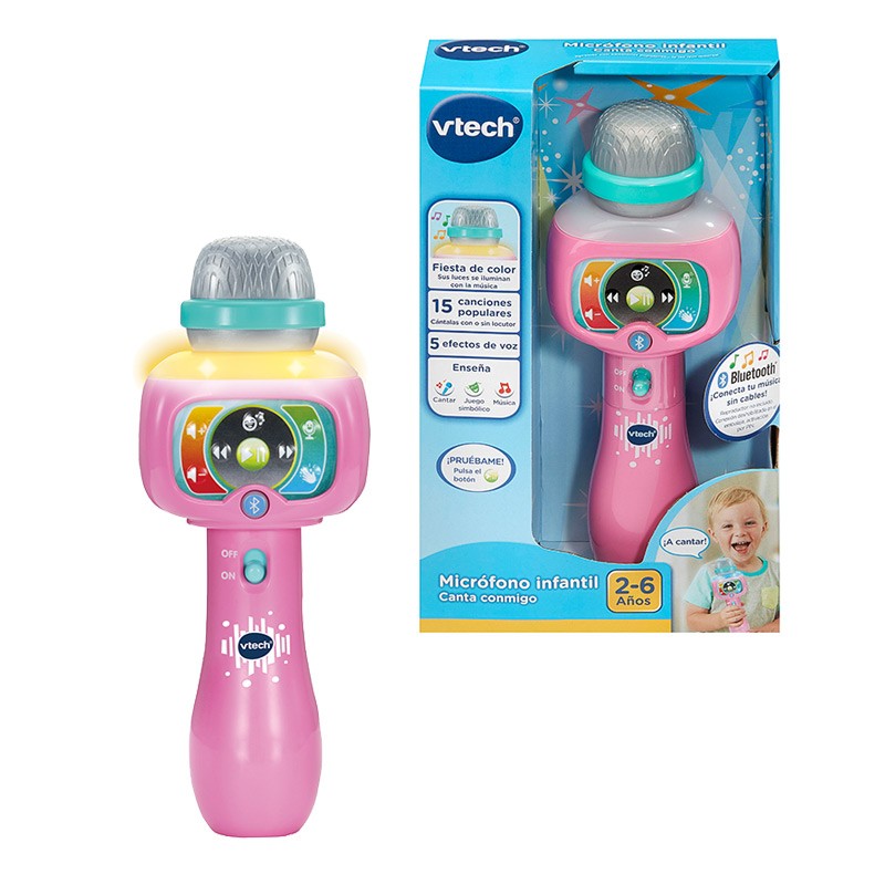 MICROFONO INFANTIL CANTA CONMIGO ROSA