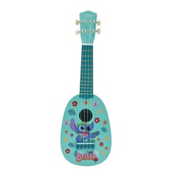 UKELELE DE MADERA STITCH CON CUERDAS DE NYLON