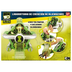 BEN10 LAB CREACION ALIENIGENAS