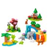 DUPLO FAMILIAS DE LA FAUNA SALVAJE 3 EN 1