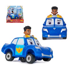 BO Y FLASH VEHICULO ACCION JAYDEN Y PISTON