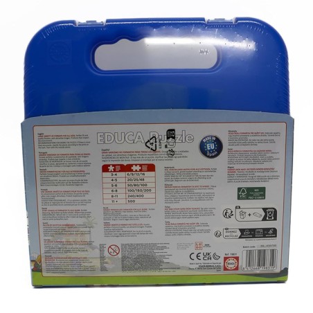 PUZZLE MALETA 2x48P BLUEY