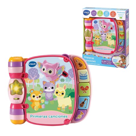 PRIMERAS CANCIONES ROSA LIBRO