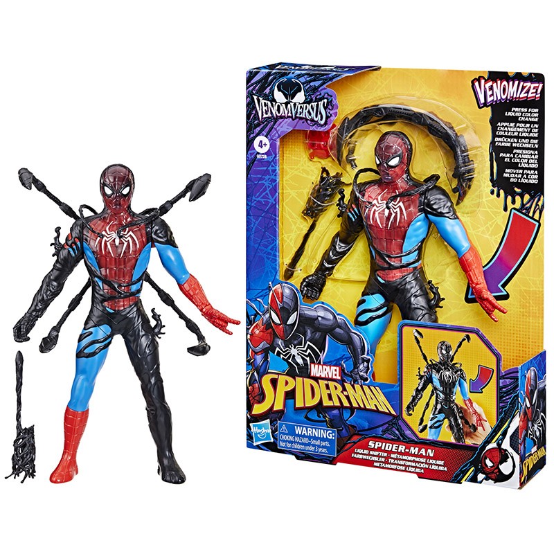 SPIDERMAN VENOMVERSUS TRANSFORMACION LIQUIDA