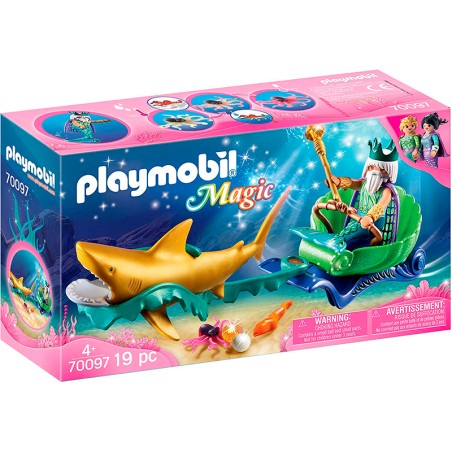 REY DEL MAR CON CARRUAJE DE TI