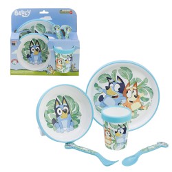 SET 5 PCS ANTIDESLIZANTE PREMIUM BICOLOR BLUEY
