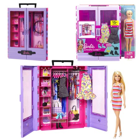 BARBIE FASHIONISTA ARMARIO POR