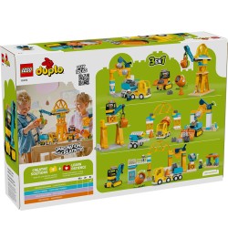 DUPLO OBRA Y VEHICULOS DE CONSTRUCCION 3 EN 1