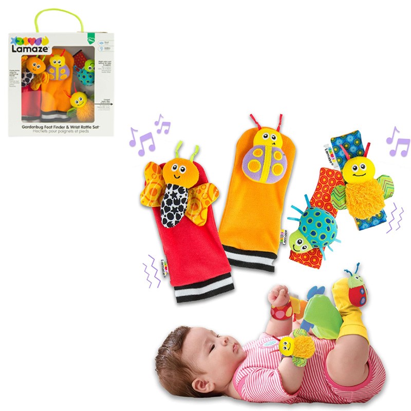 SONAJEROS MUÑECA Y CALCETINES