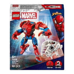 MARVEL ARMADURA ROBOTICA DE SPIDER-MAN VS. EL ANTI-VENOM