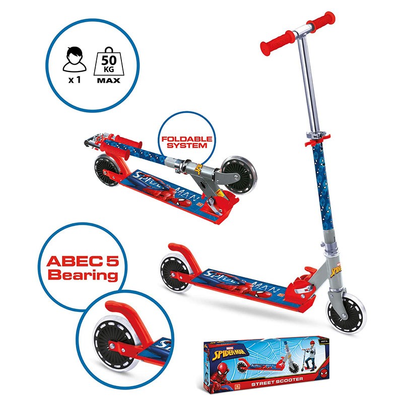 PATINETE ALUMINIO SPIDERMAN