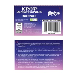 MOCHILA PREMIUM HUNTRIX K-POP DEMON HUNTERS