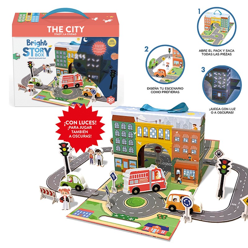 CAJA DE HISTORIAS BRILLANTES CIUDAD
