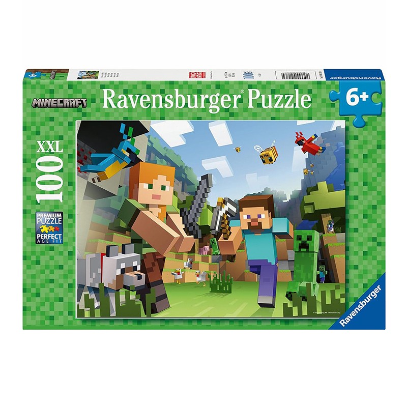 PUZZLE 100P MINECRAFT XXL