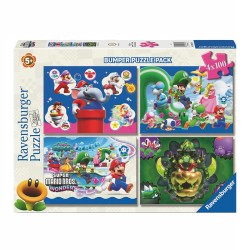 PUZZLE 4x100P SUPER MARIO