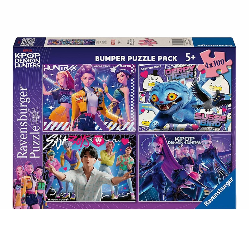 PUZZLE 4x100P K-POP DEMON HUNTERS