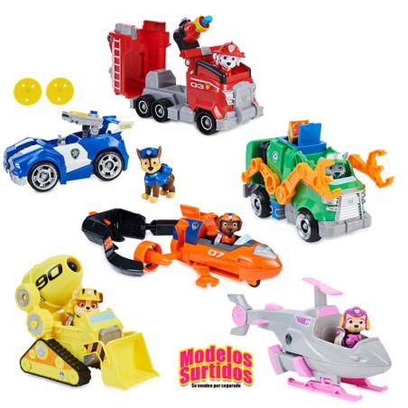 PAW PATROL VEHICULOS TEMATICOS