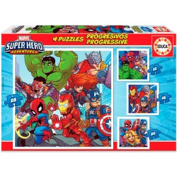 PUZZLE PROGRESIVOS MARVEL SUPE