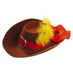 SOMBRERO AD FIELTRO MOSQUETERO