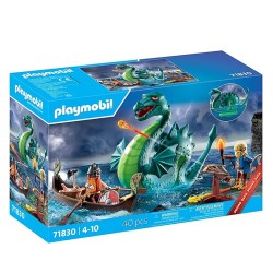 VIKINGOS CON MONSTRUO MARINO