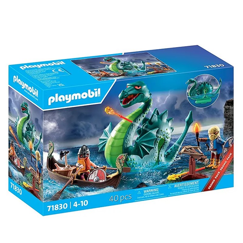 VIKINGOS CON MONSTRUO MARINO